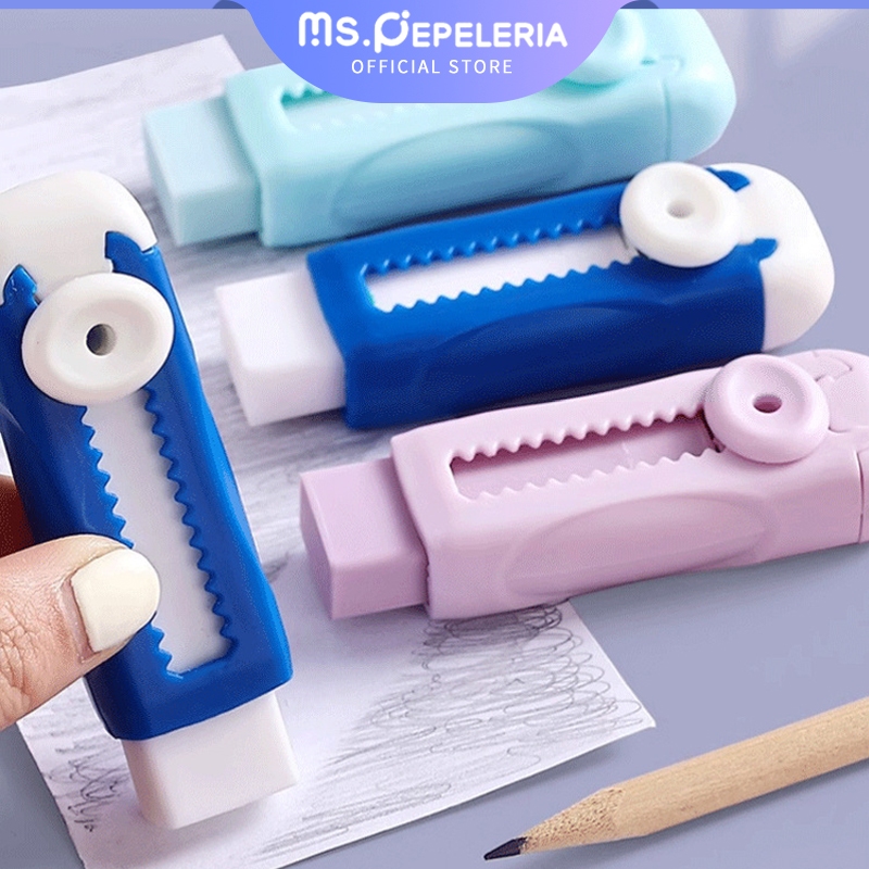 

Penghapus Mekanik Eraser/Push Eraser/Hapusan Mekanik Warna Lucu Tidak Meninggalkan Serpihan-Ms.Pepeleria
