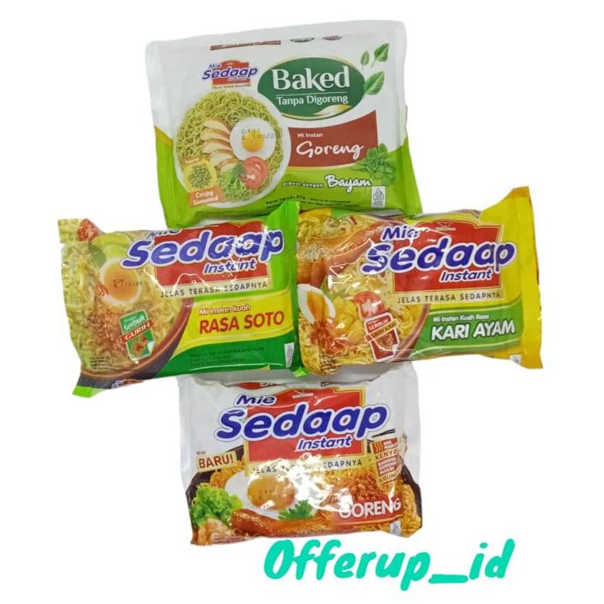 

Mie Sedap Paket Hemat 3pcs Nusantara Variant