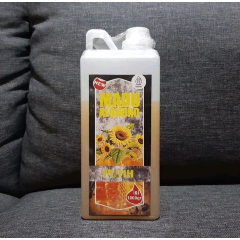 

Madu Alqubro Putih 1kg