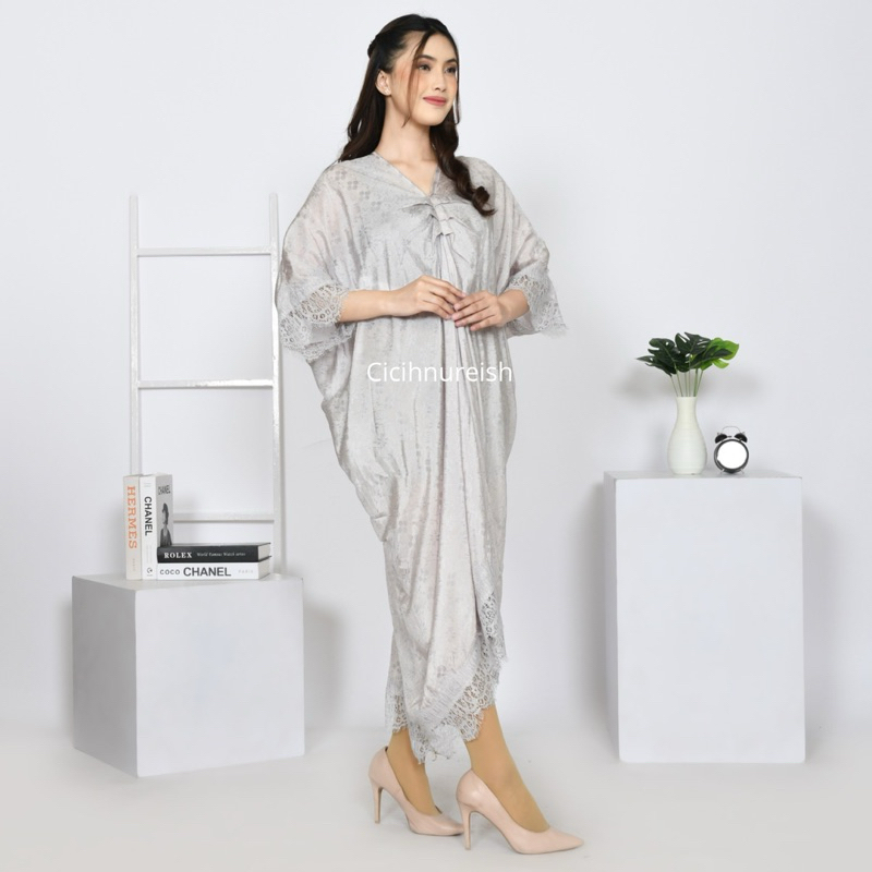 BESTPROMO Kaftan Viscose Polos, Kaftan Midi, Kaftan Lace Viscose