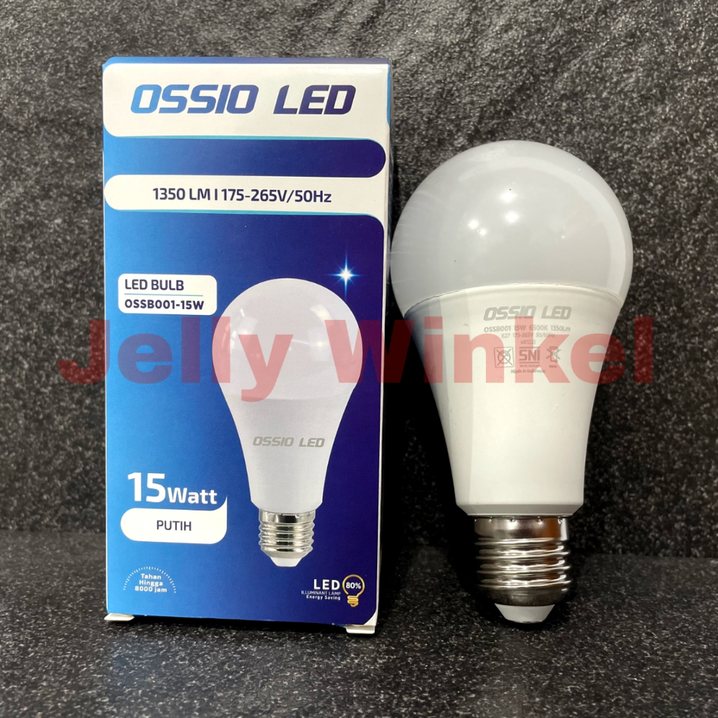 Ossio Lampu Led 15W 6500K Putih