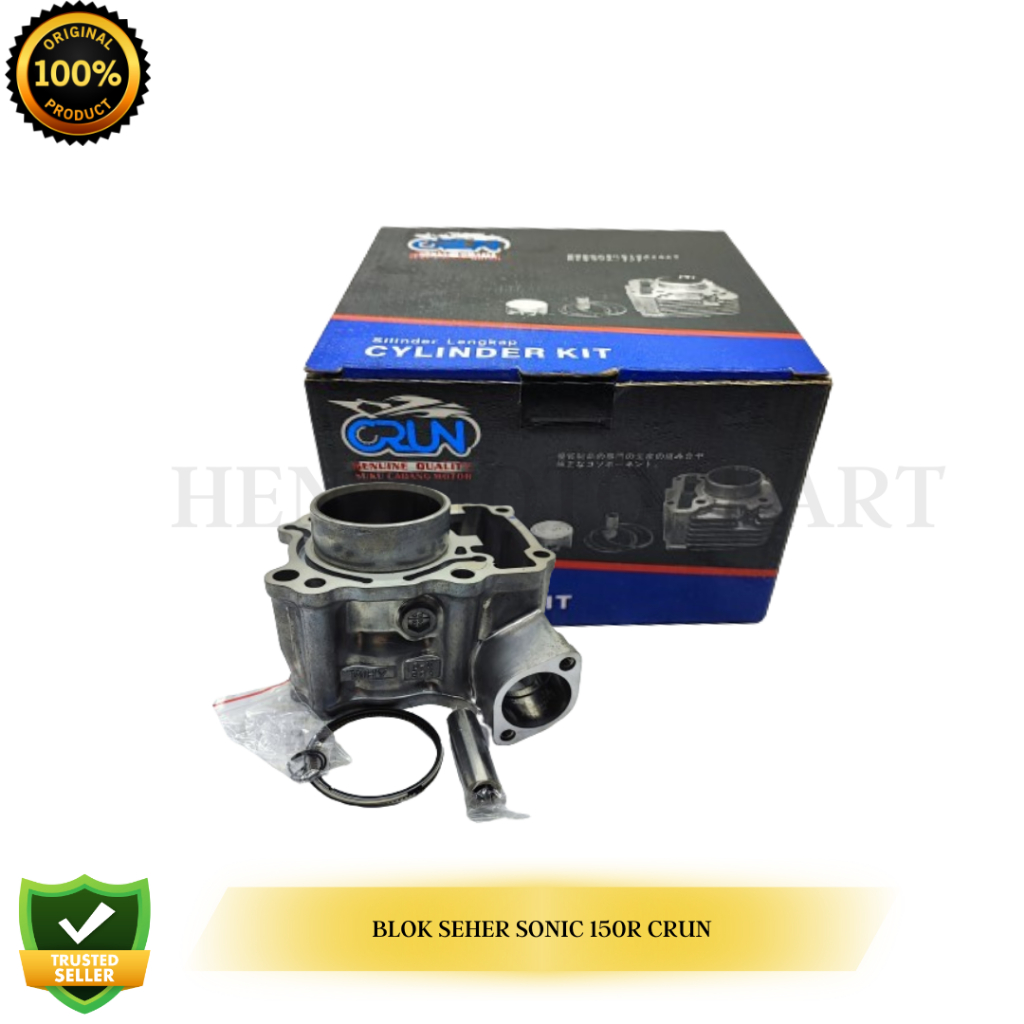 BLOK BLOCK SEHER CYLINDER BLOK SET SONIC 150R CRUN