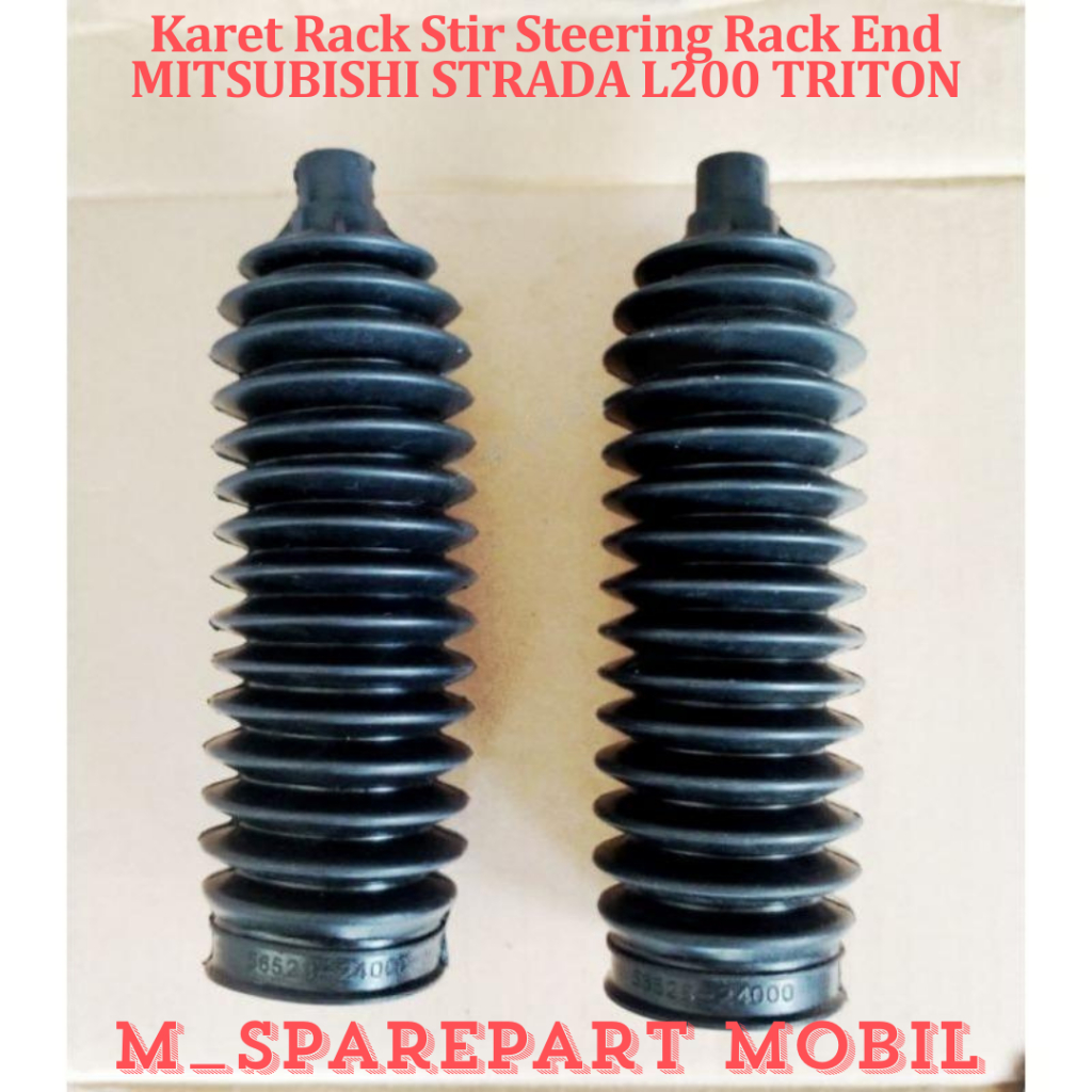 SPAREPART MOBIL PREMIUM Karet Rack Stir Steering Rack End MITSUBISHI STRADA L200 TRITON