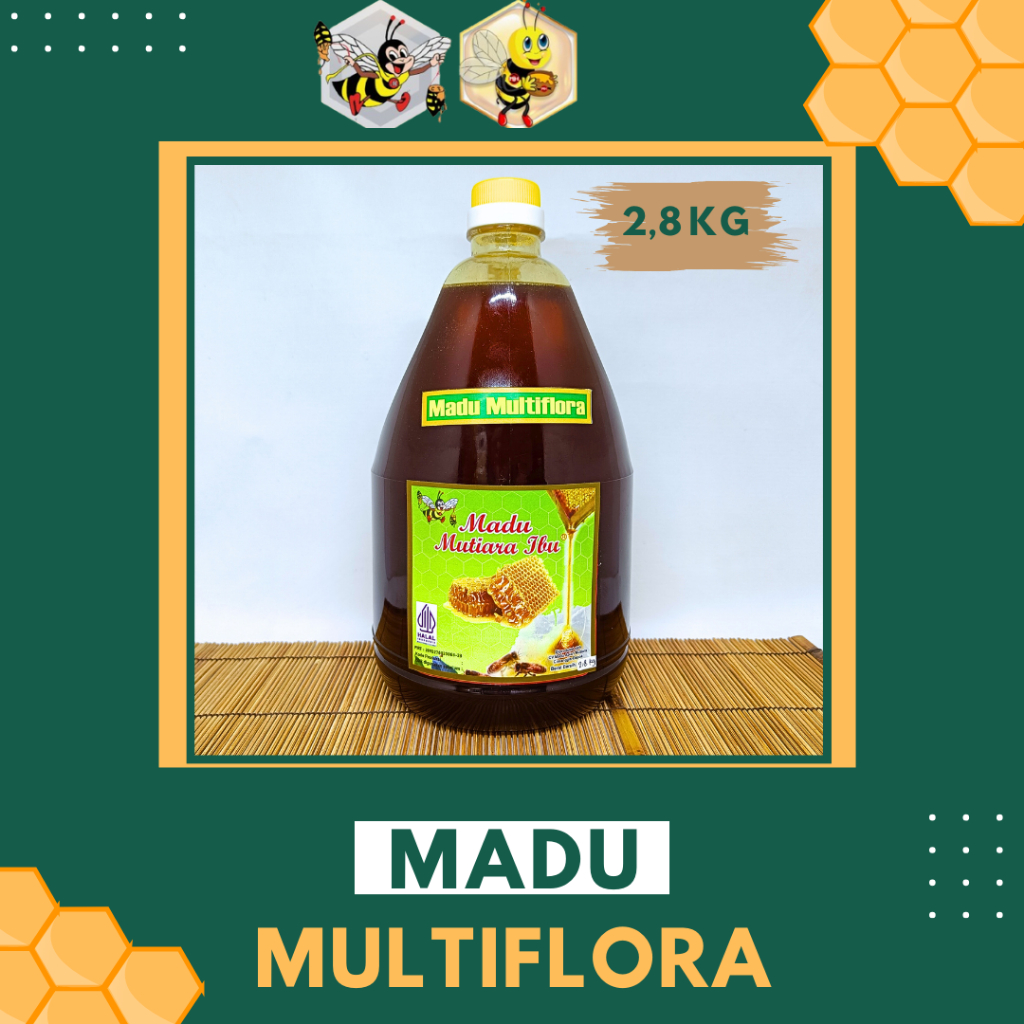 

2,8 KG - MUTIARA IBU MADU MULTIFLORA