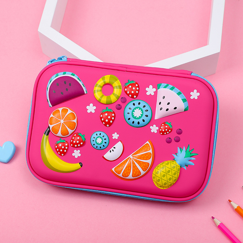 

QITONG TEMPAT PENSIL HARDCASE PENSIL CASE Kotak Pensil 3D Timbul Anak 3 Dimensi