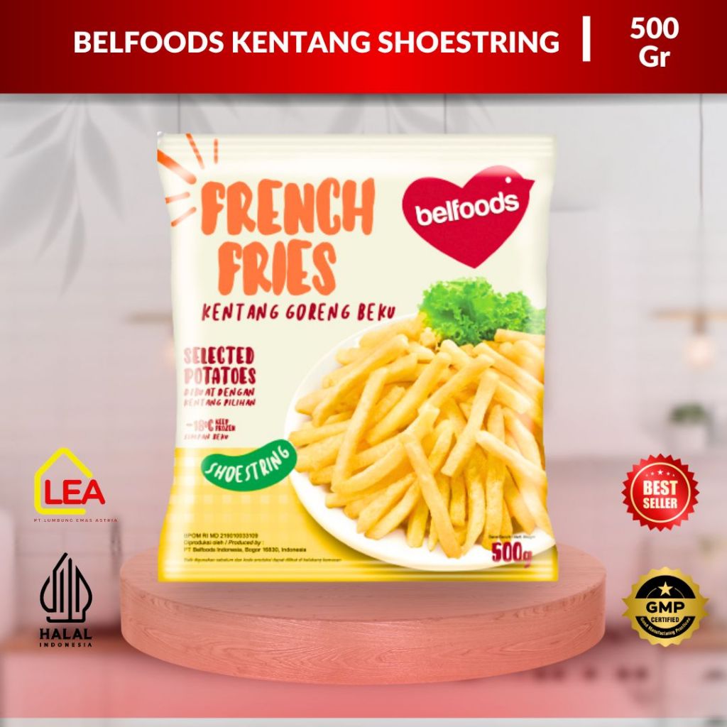 

Belfoods Kentang Goreng Shoestring 500gr / French Fries