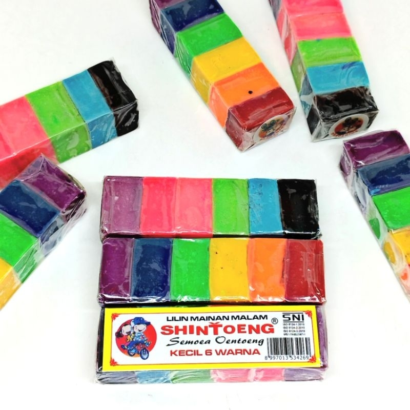 MAINAN MALAM/ LILIN MALAM ANAK/ WARNA WARNI