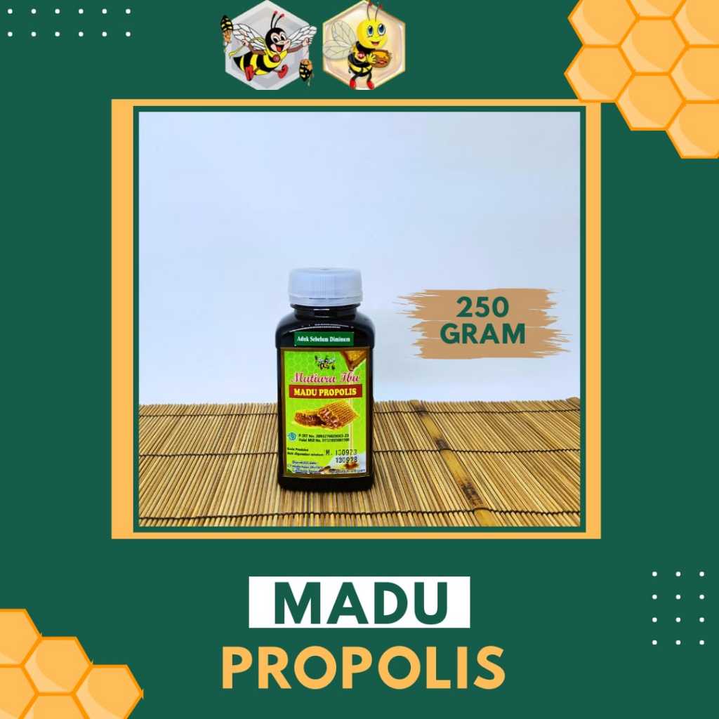 

250 GRAM - MUTIARA IBU MADU PROPOLIS