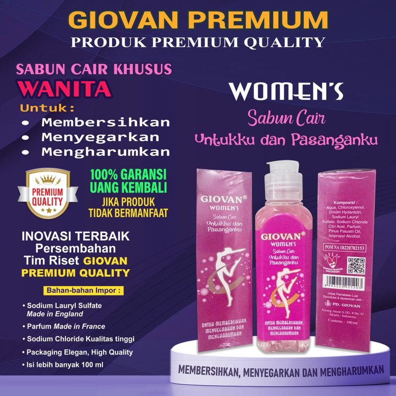 Sabun Giovan Womens Untukku dan Pasanganku Premium Quality New