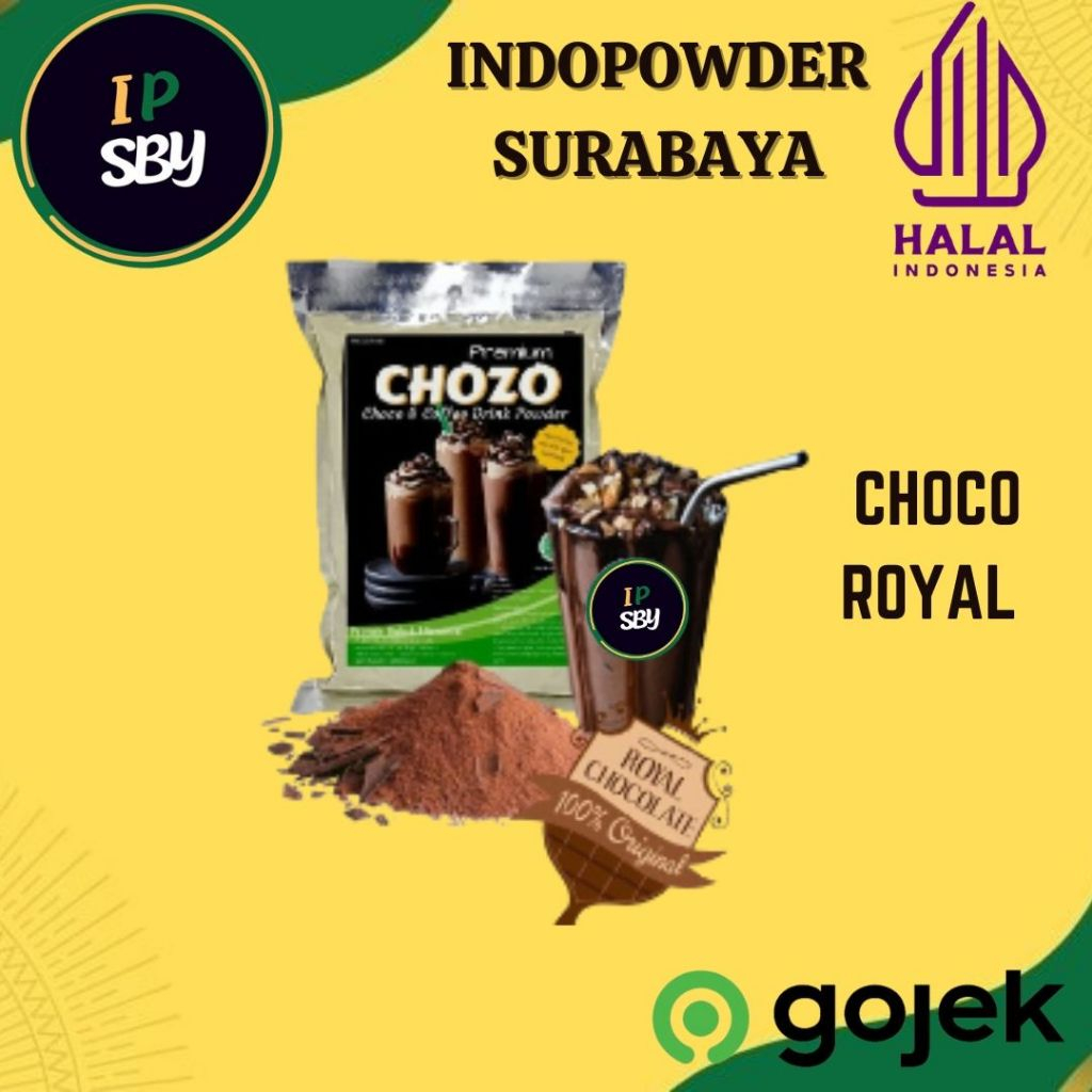 

IDPSBY | Minuman Coklat rasa CHOCO ROYAL 1Kg | Bubuk Minuman Coklat rasa CHOCO ROYAL | CHOCO ROYAL Powder 1Kg | 1