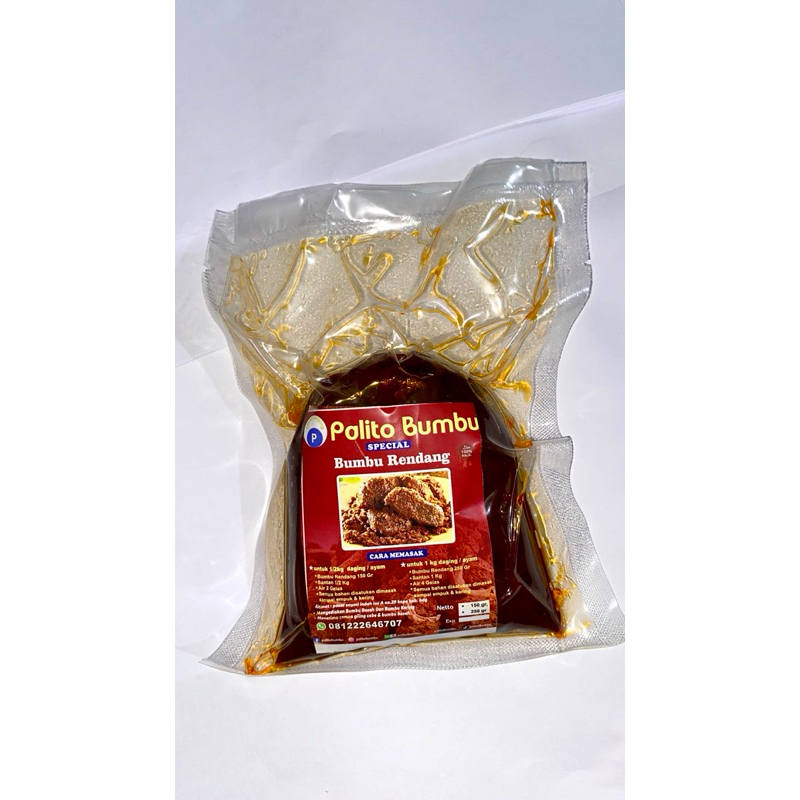 

Bumbu rendang spesial instant