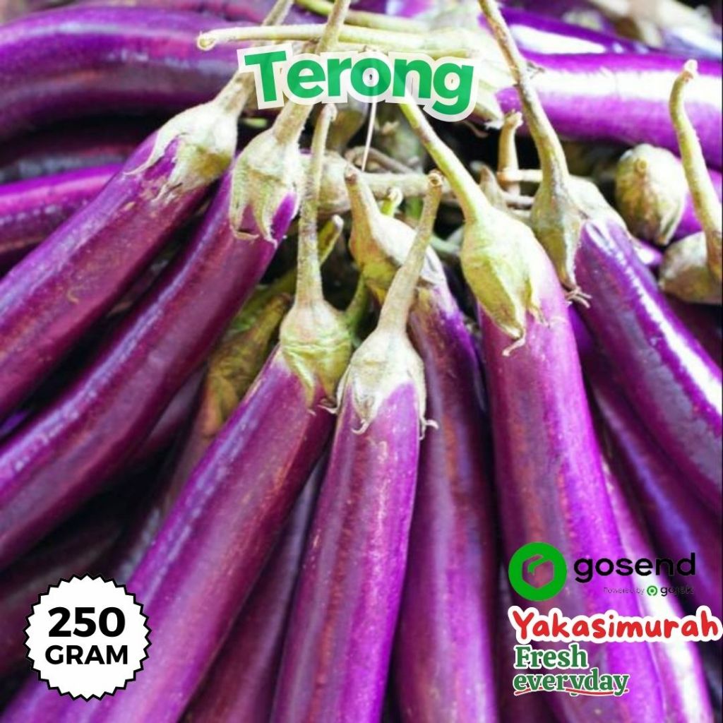 

Terong Ungu Segar / Terong Ungu Fresh Market 250 gram