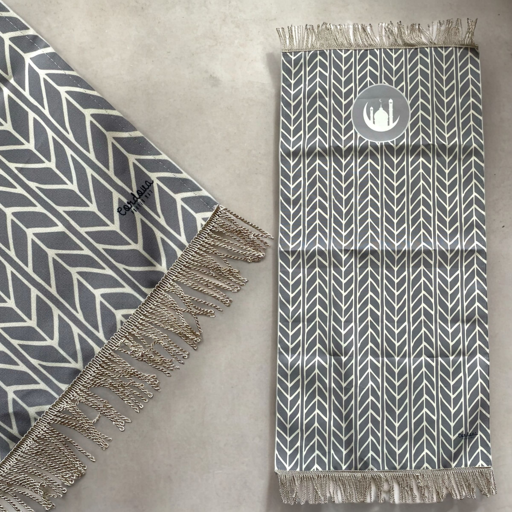 Sajadah Cordova Dewasa "Grey" 102x62