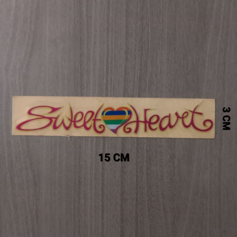 

STIKER CUTTING SWEET HEART UKURAN KECIL