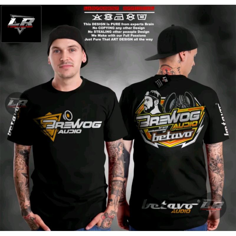 Kaos Brewog Audio Sound System Variasi