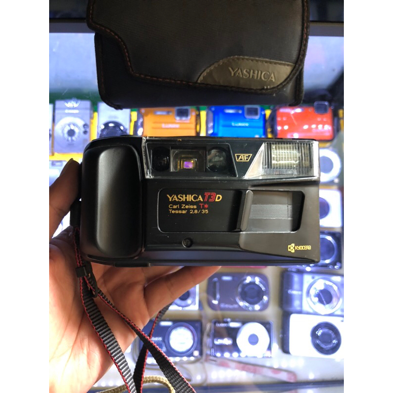 Kamera Analog Yashica T3D Bukan T3 T3 Super T4 T5