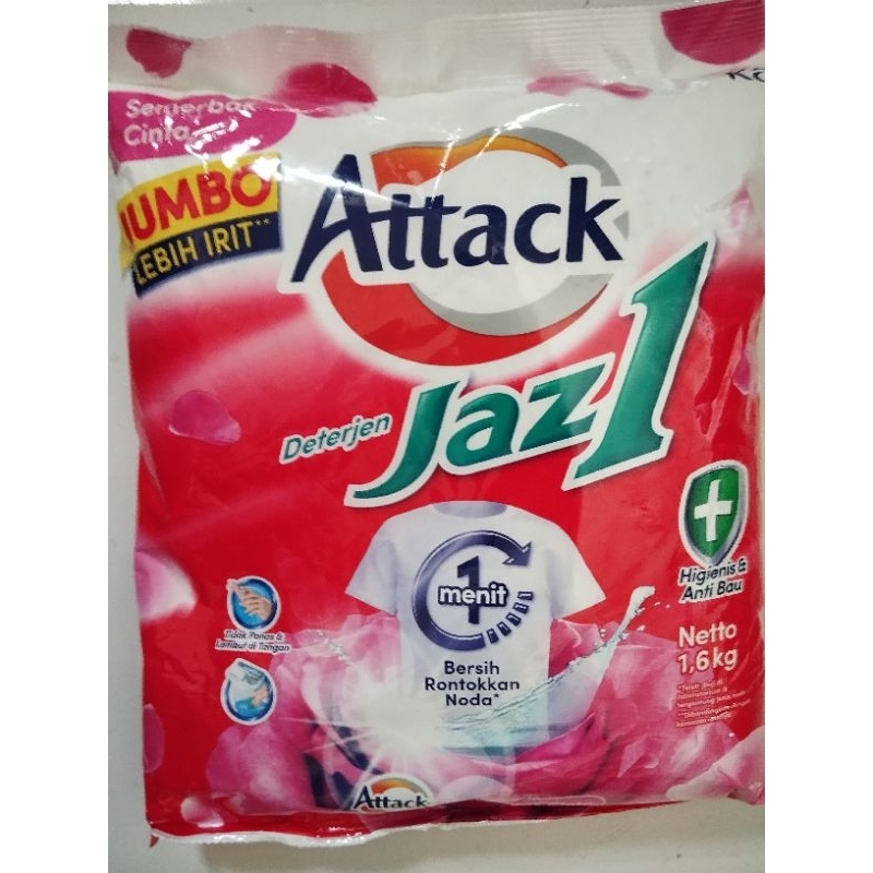 sabun cuci detergen jazz1 kemasan 1.4