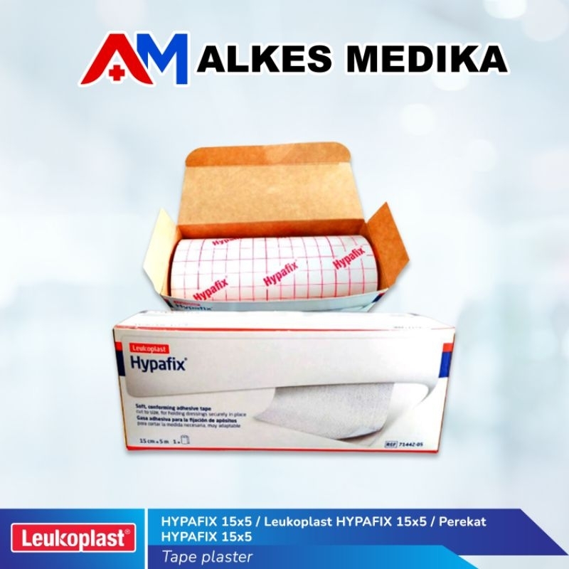 HYPAFIX 15x5 / Leukoplast HYPAFIX 15cm x 5m / Perekat HYPAFIX 15x5