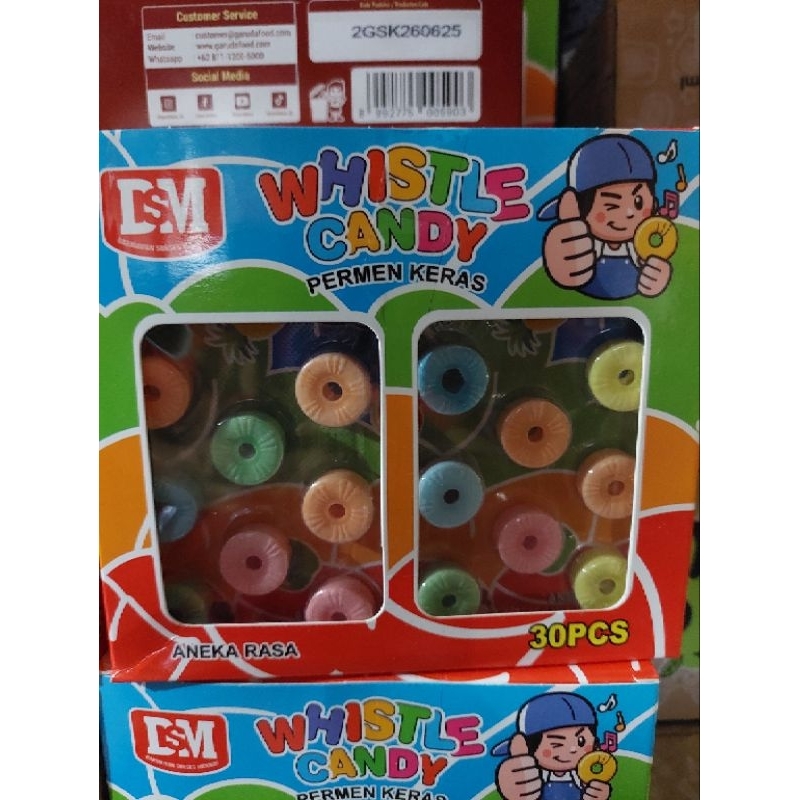 

Whistle candy permen keras(permen peluit) 16gr