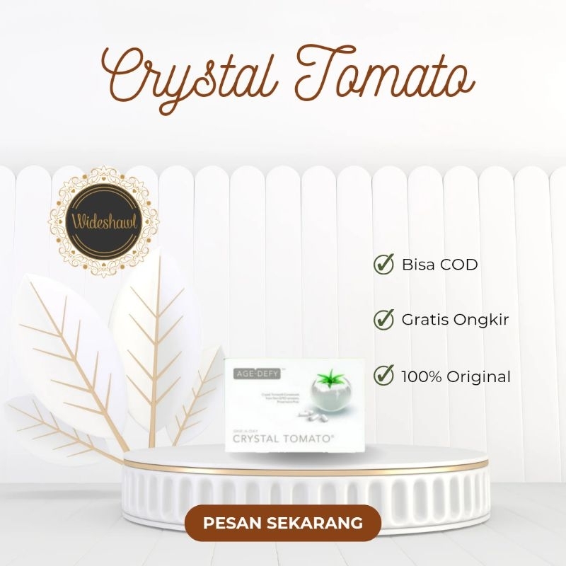 CRYSTAL TOMATO WITH L-CYSTEINE SUPLEMEN