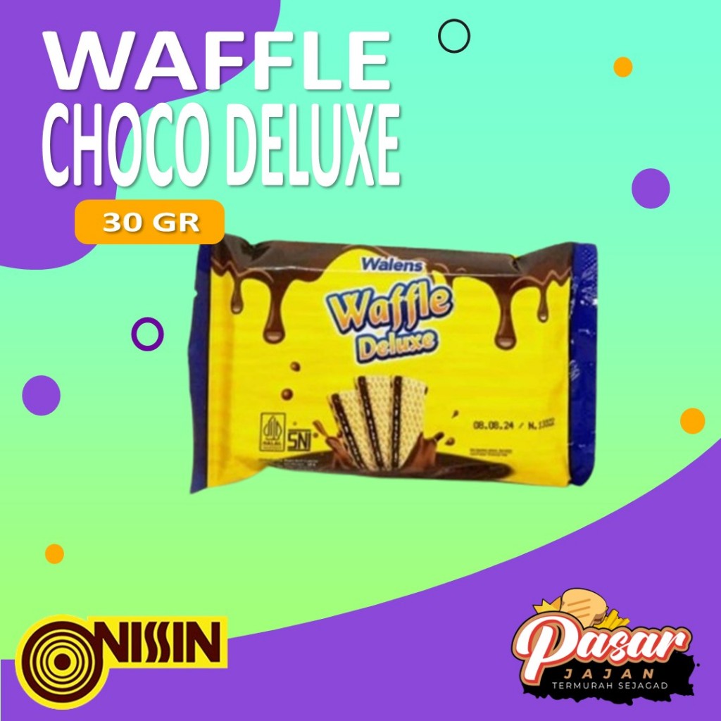 

Nissin Walens Waffle Deluxe 30gr Isi 10 pcs ( 300gr )