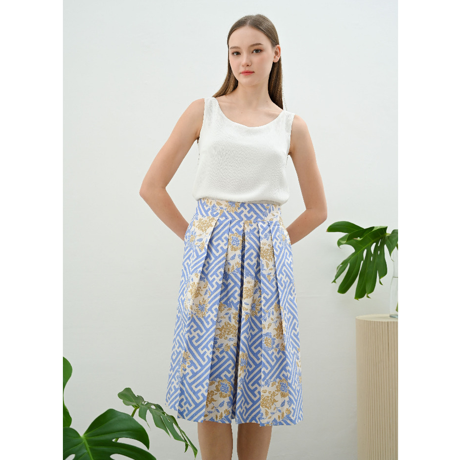 Rok Batik Wanita 165 WIK / Batik Modern / Skirt Batik wanita modern/ Baju Lebaran/ Bawahan Batik