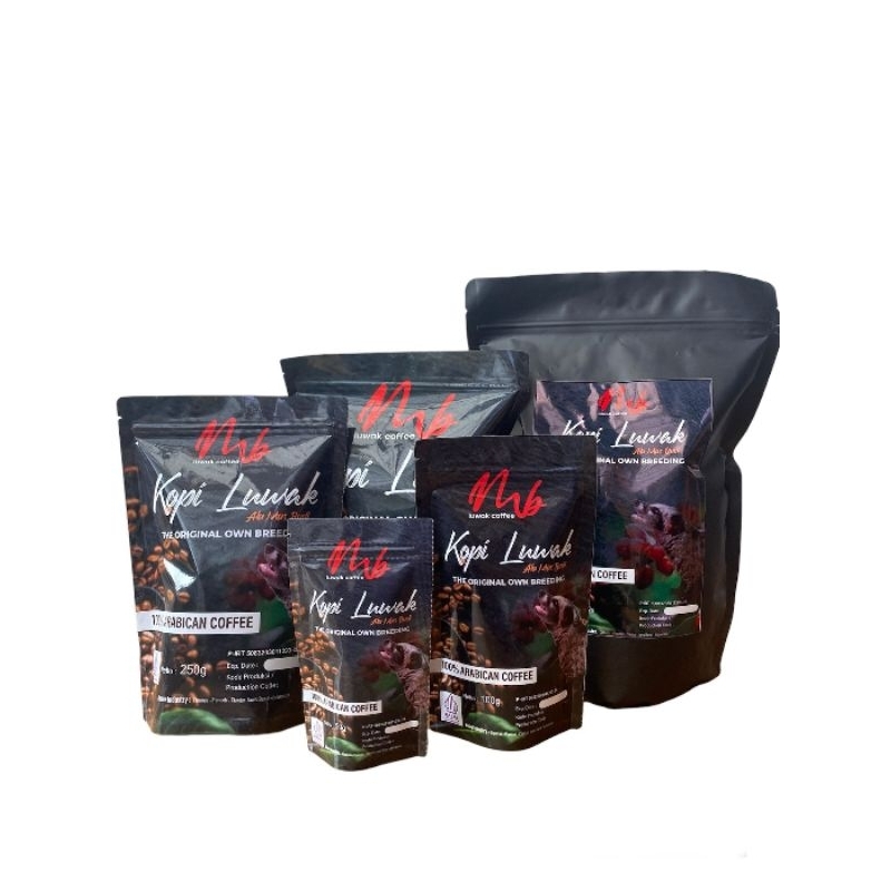 

Original Kopi Luwak MB 100% Arabica 50gr-250gr