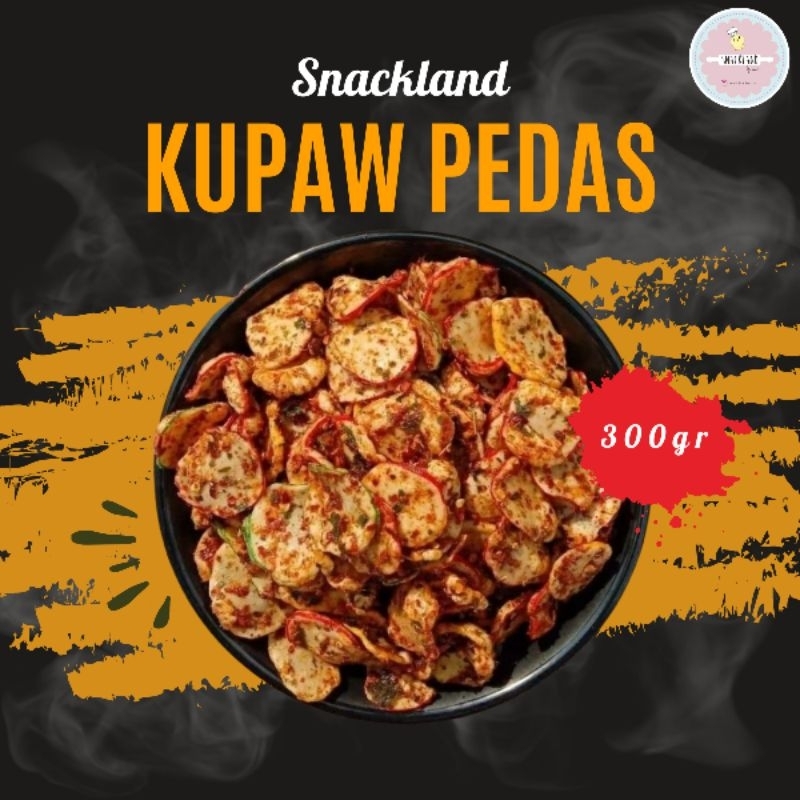 

Snack Kerupuk Bawang Pedas Daun Jeruk 300gr Cemilan Makanan Ringan