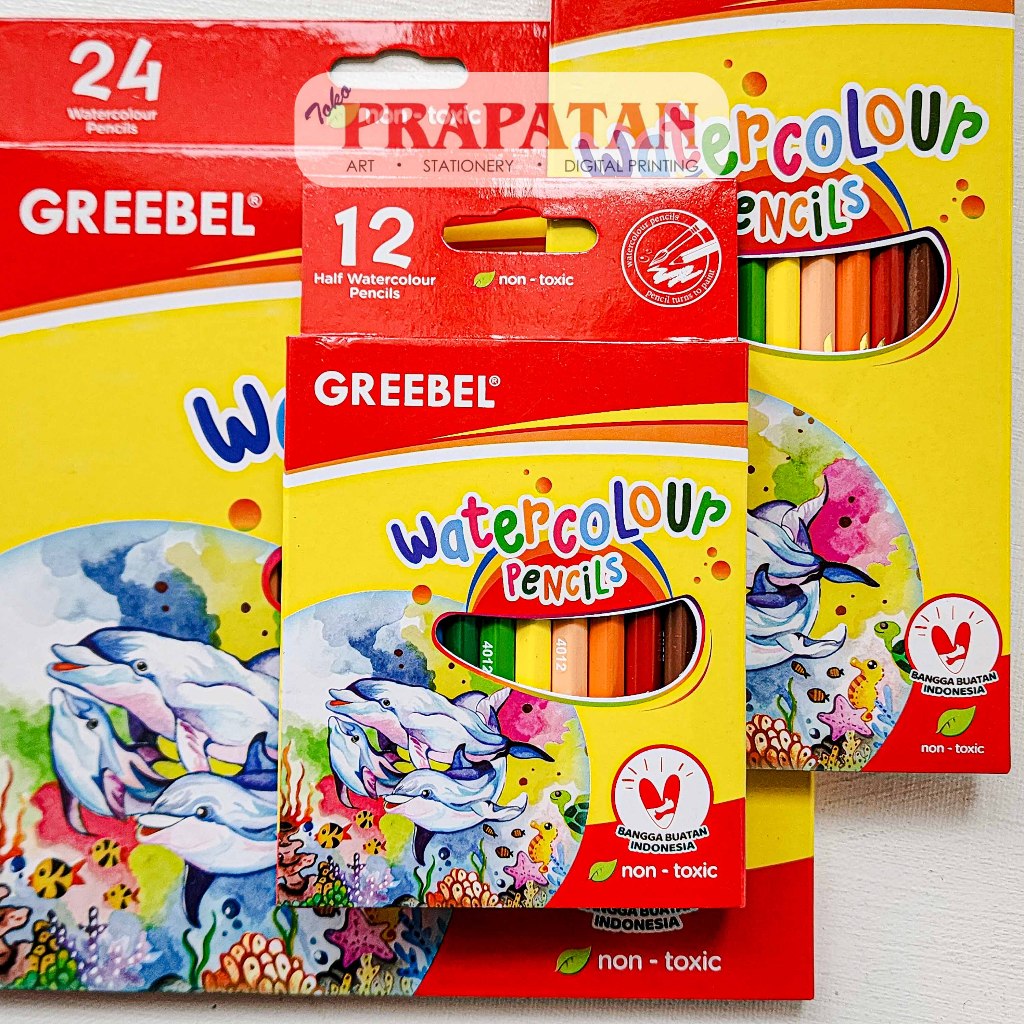 

Pensil Warna Greebel WATERCOLOR | Watercolor Pencil