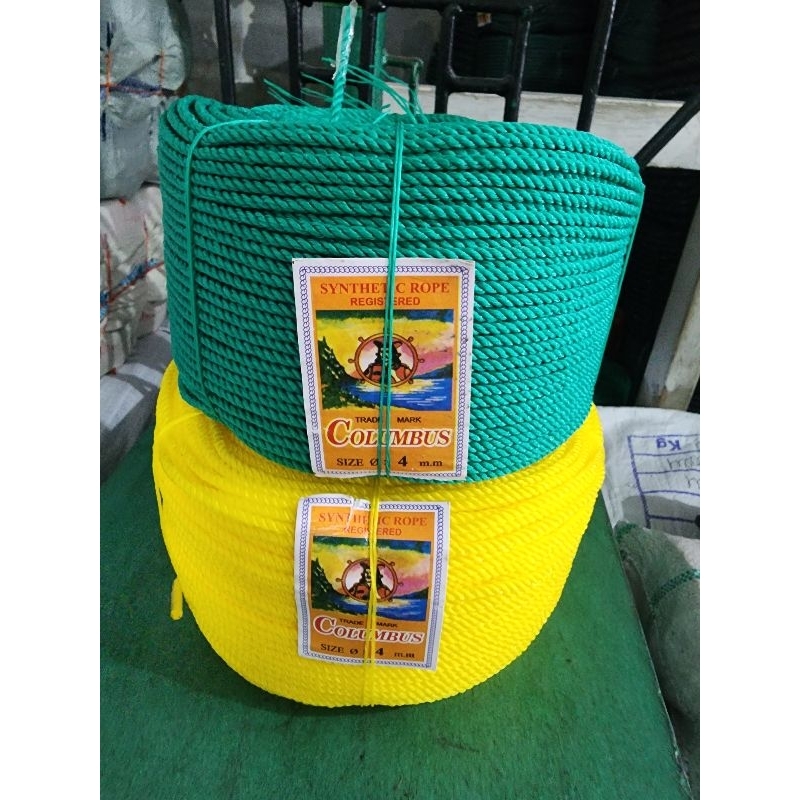 

Tali nilon merek colombus 4mm -/+200mtr