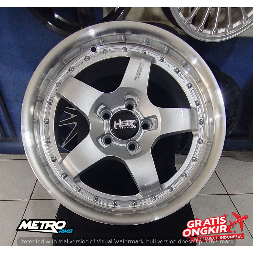 VELG MOBIL RACING RING 16 PCD 5X100 HSR BOB