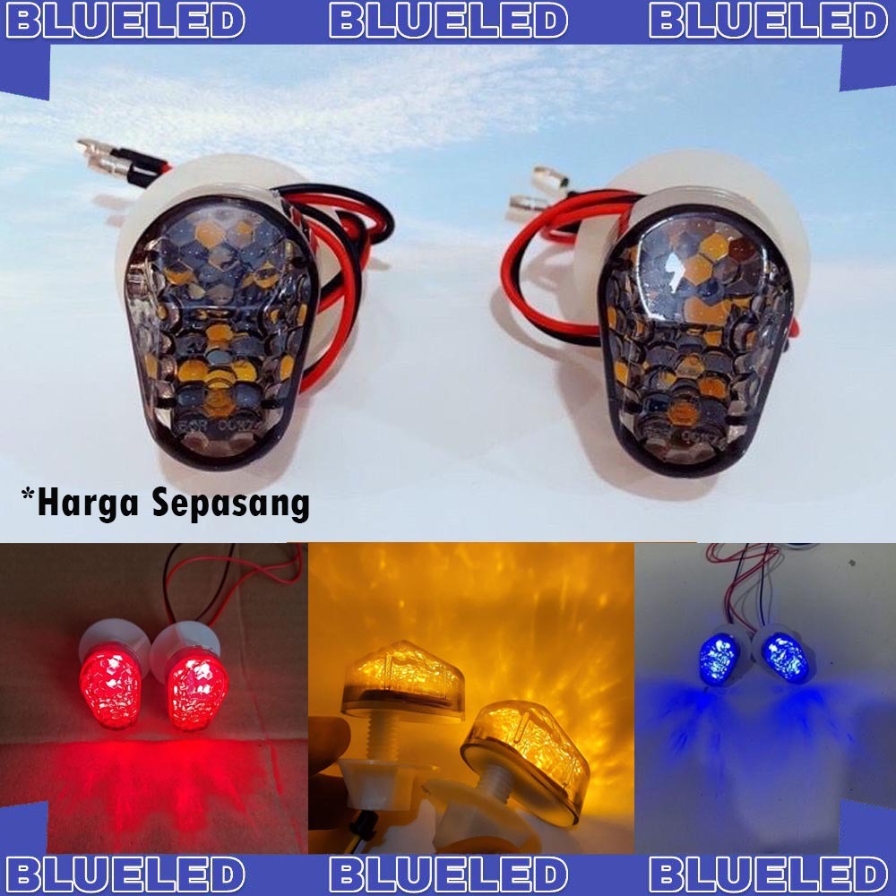 Lampu sen Tempel Vering Variasi Lampe sein tempel motor Universal