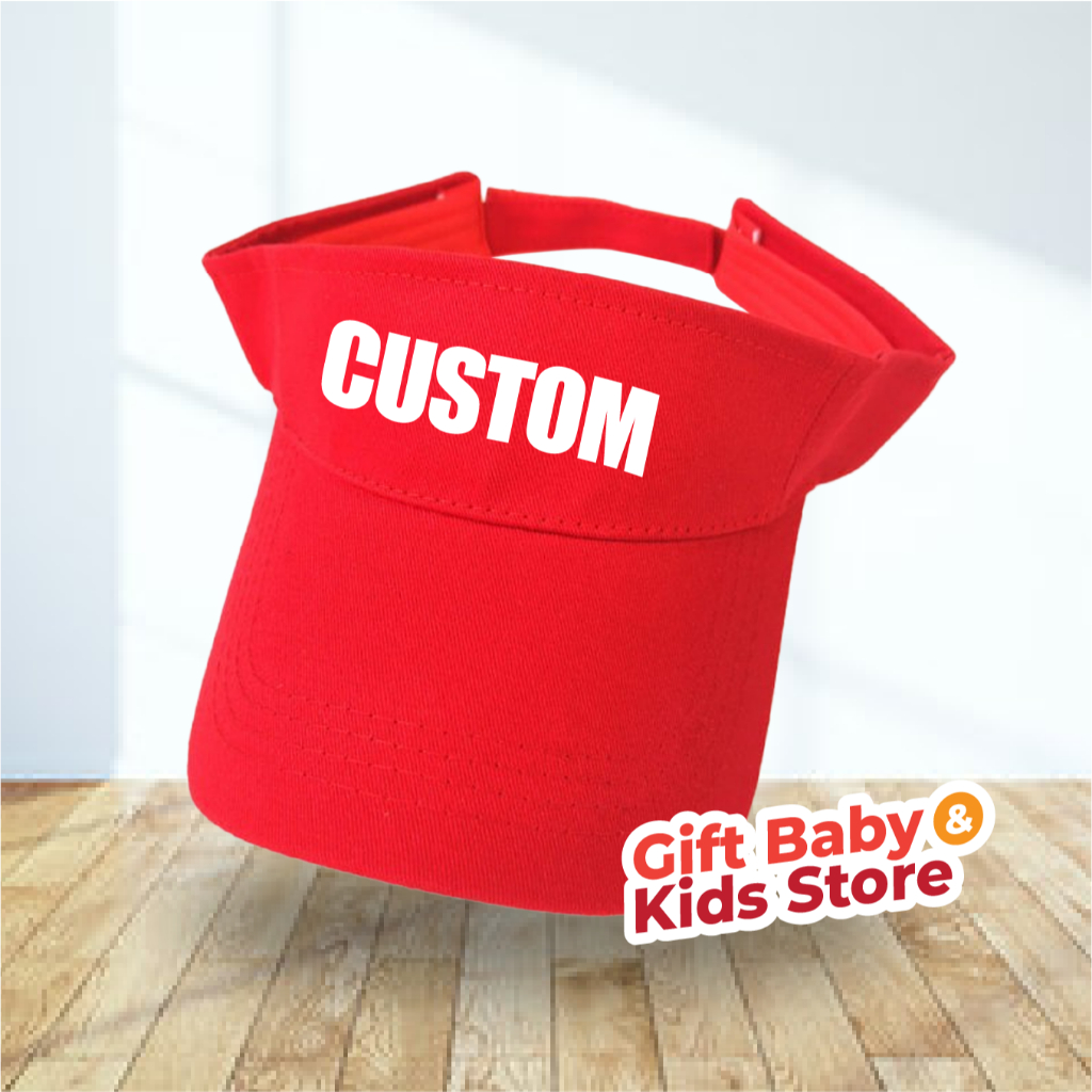 Topi Senam Custom / Topi Zumba Sablon / Topi Zumba Polos