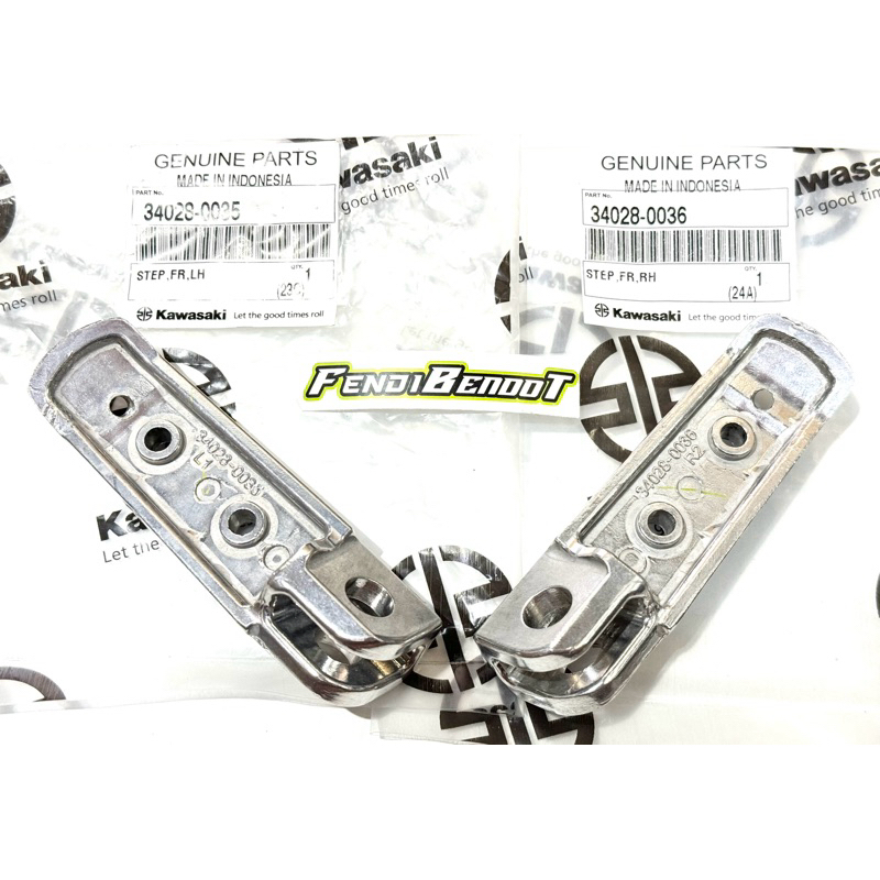 BESI PIJAKAN STEP POSTEP FOSTEF DEPAN KANAN DAN KIRI NINJA R SS RR ORIGINAL 34028-0035 34028-0036