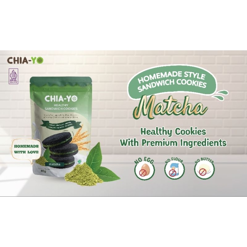 

Chiayo Cookies Sandwich Matcha