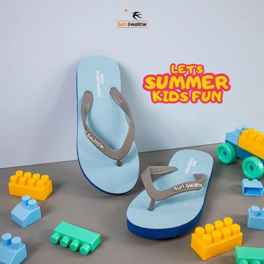 ASLI ORIGINAL Sandal Jepit / Sendal Jepit Anak / Sendal Jepit Anak Sun Swallow Kids Tanggung