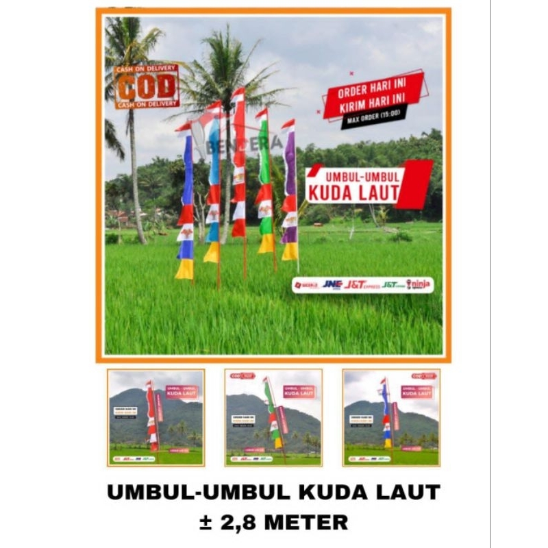 Umbul-Umbul Kuda Laut/bendera umbul kuda laut