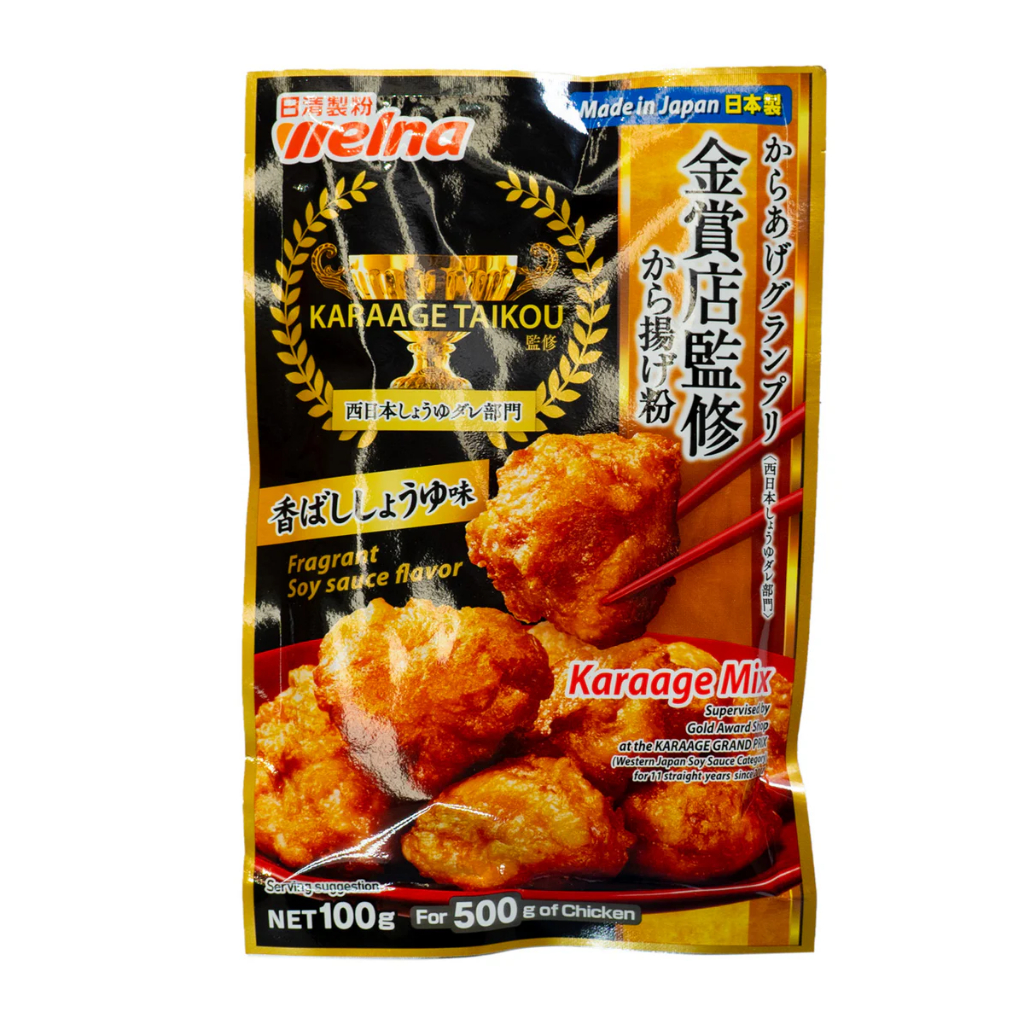 

Bumbu Nissin Nisshin Seifun Welna Karaage Mix Fragrant Soy Sauce Flavor 100 Gram
