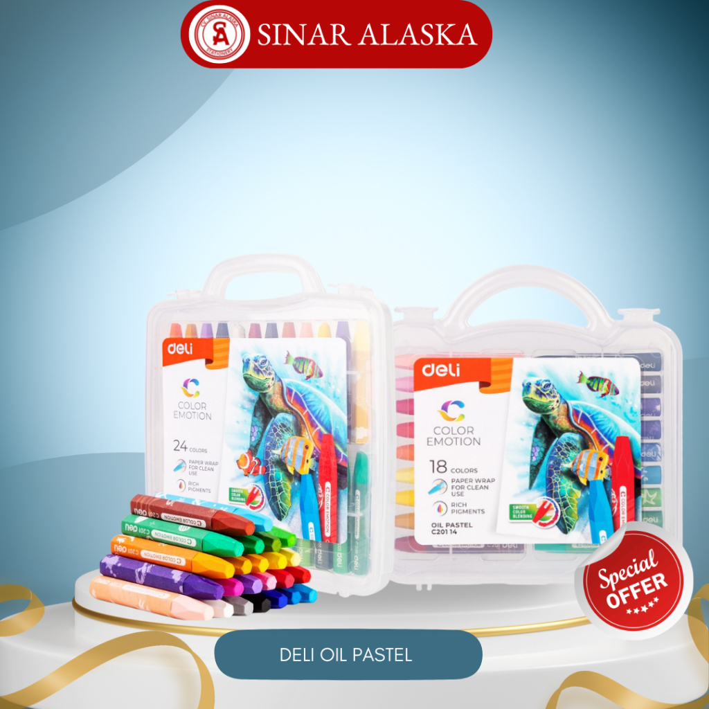 

Deli Oil Pastel Color Emotion 18 24 Warna