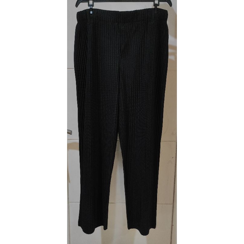 Homme Plisse Issey Miyake Japan Pants Pleats Trousers Black Men Like New Perfect Condition Size 3 Ce