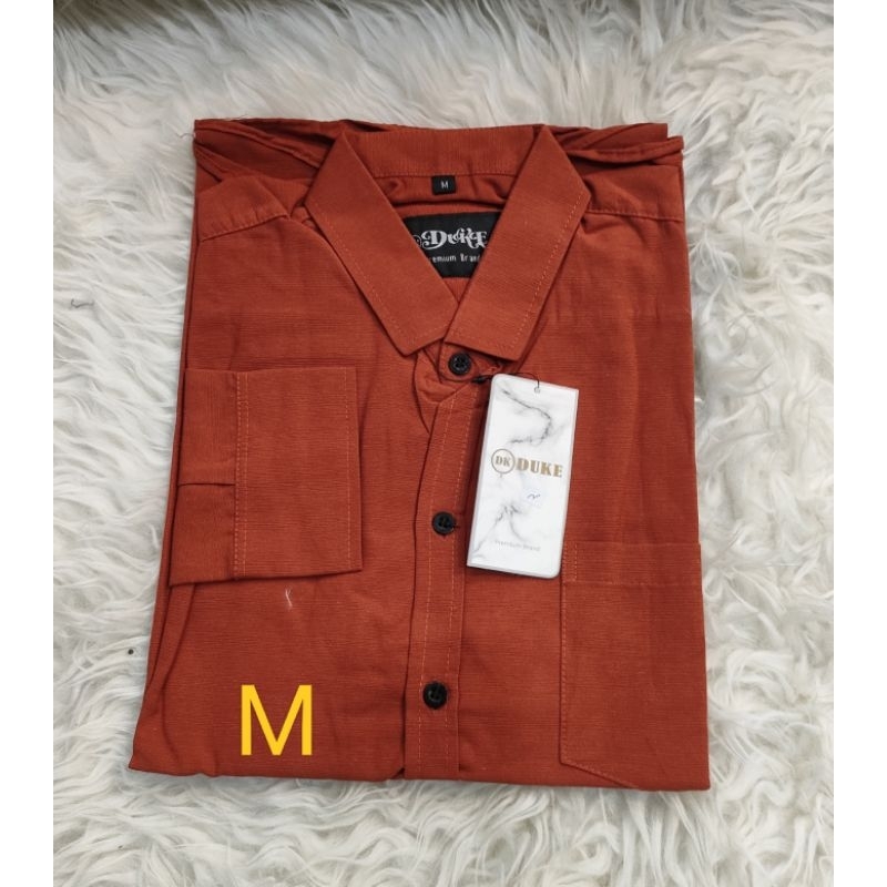 kemeja laki laki lengan panjang kartun size M