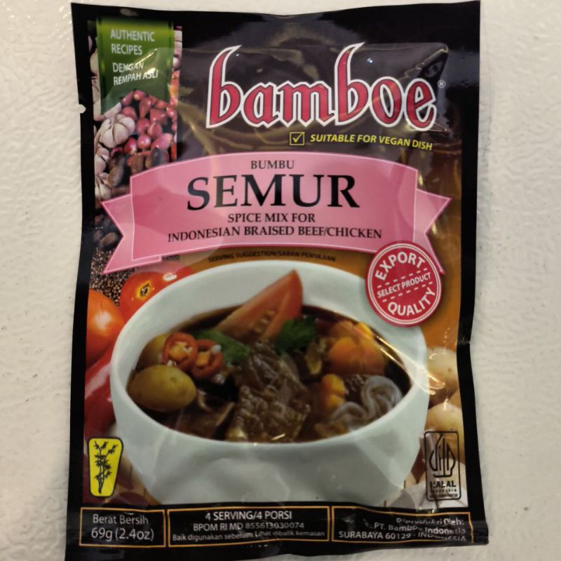 

Bamboe Bumbu Rasa SEMUR 69gr