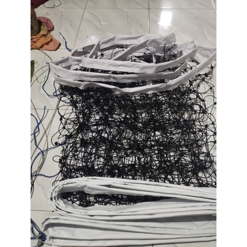 NET VOLLEY ORIGINAL | NET VOLI | NET VOLY KAIN LIS ATAS BAWAH MUTER