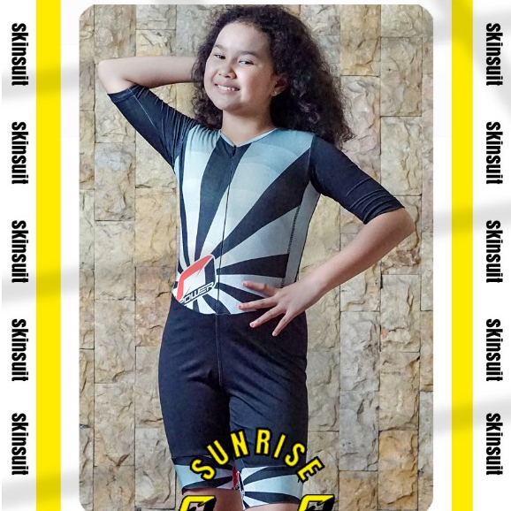 Skinsuit Sepatu Roda Anak Power Inlineskate Jersey Olahraga Kualitas Terbaik