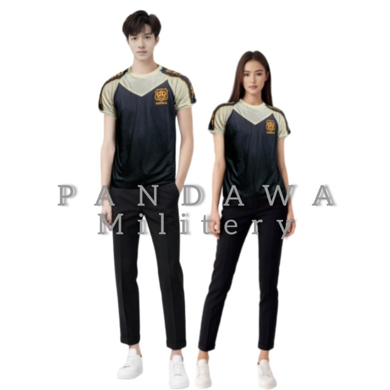 KAOS SECURITY KOMBINASI BAJU SATPAM VAVING LENGAN PENDEK TERBARU