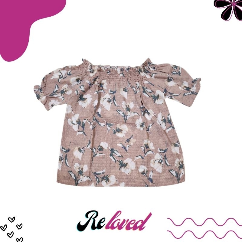 blouse bunga sabrina