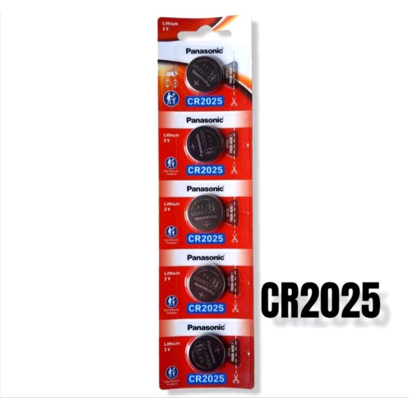 Baterai panasonic CR 2025 Original Lithium Battery 3Volt CR 2025