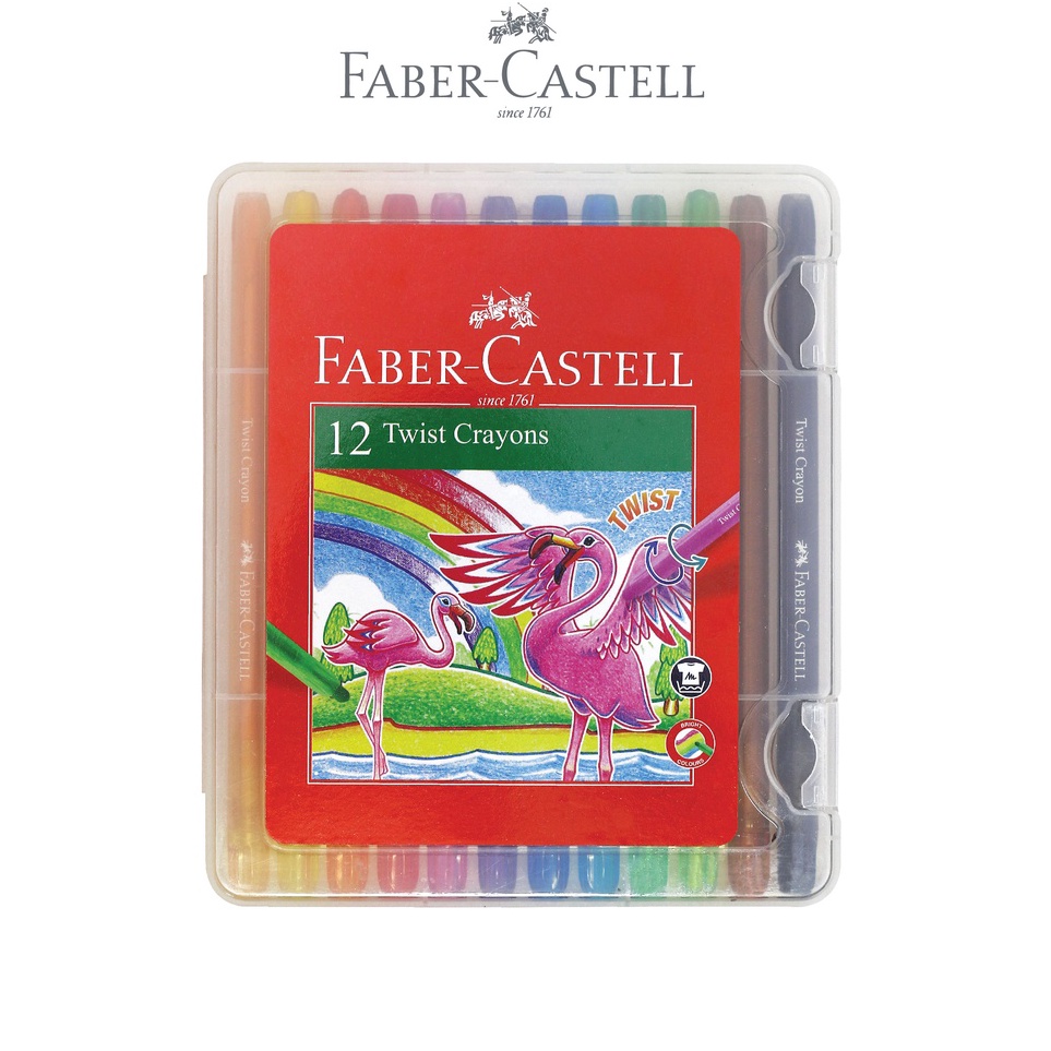 

FaberCastell Twist Crayon set 12 b J3W3