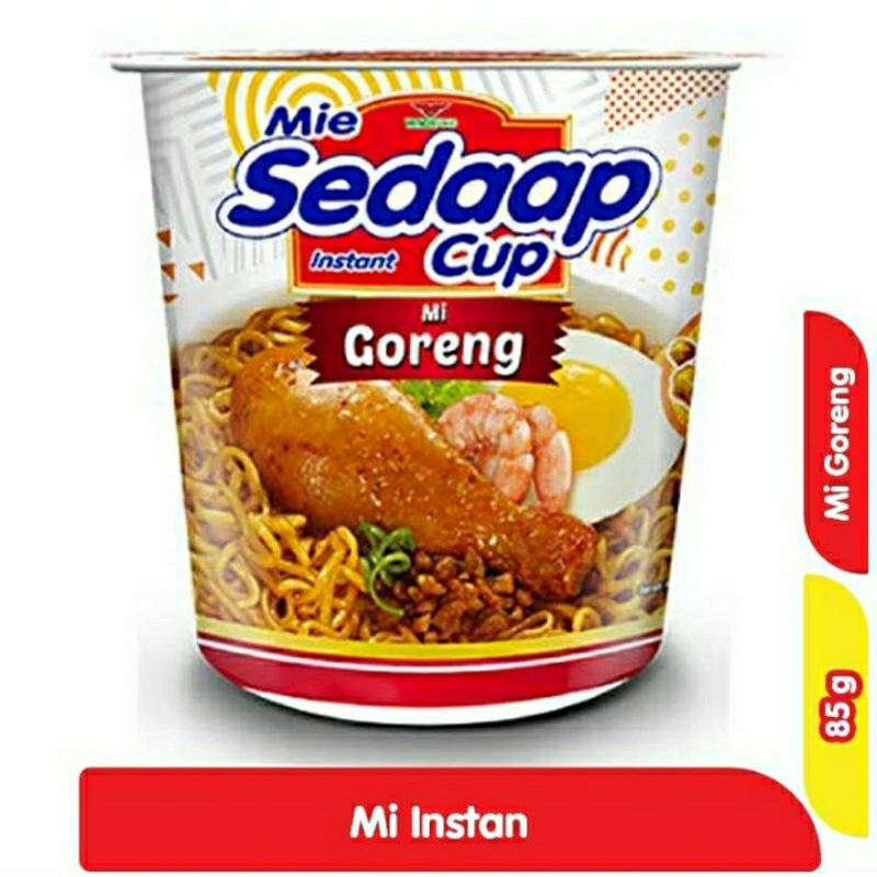 

Sedaap Mi Instan Cup Mi Goreng 85 g