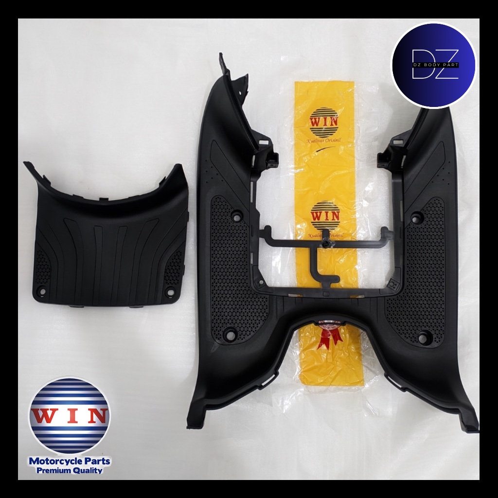 Pijakan Kaki + Tutup Aki Scoopy eSP K2F 2020 2021 2022 2023 | footrest atas WIN | bordes injakan mot